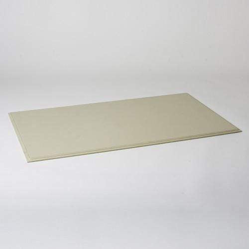 Global Views Refined Leather Desk Blotter in Ivory Pillow & Decor Global-Views-BB-DS-918 00651083177174