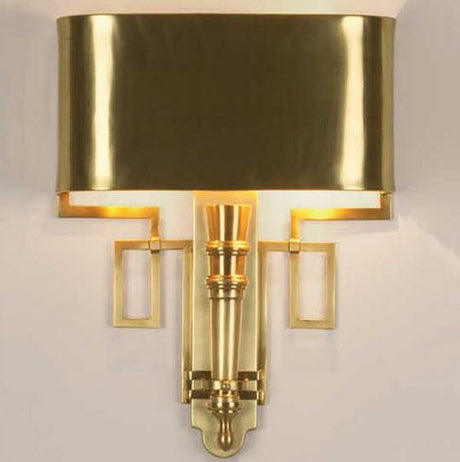 Global Views Torch Sconce - Antique Brass Lighting Global-Views-9.90651-HW 651083175590