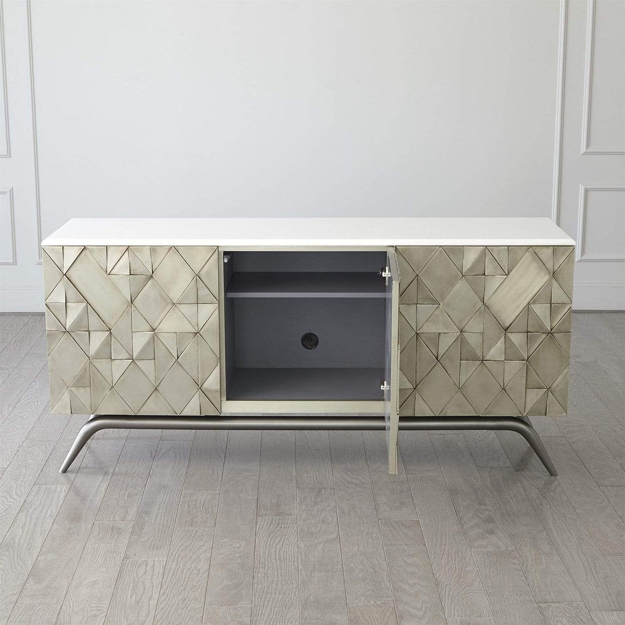 Global Views Triangle Cabinet Furniture