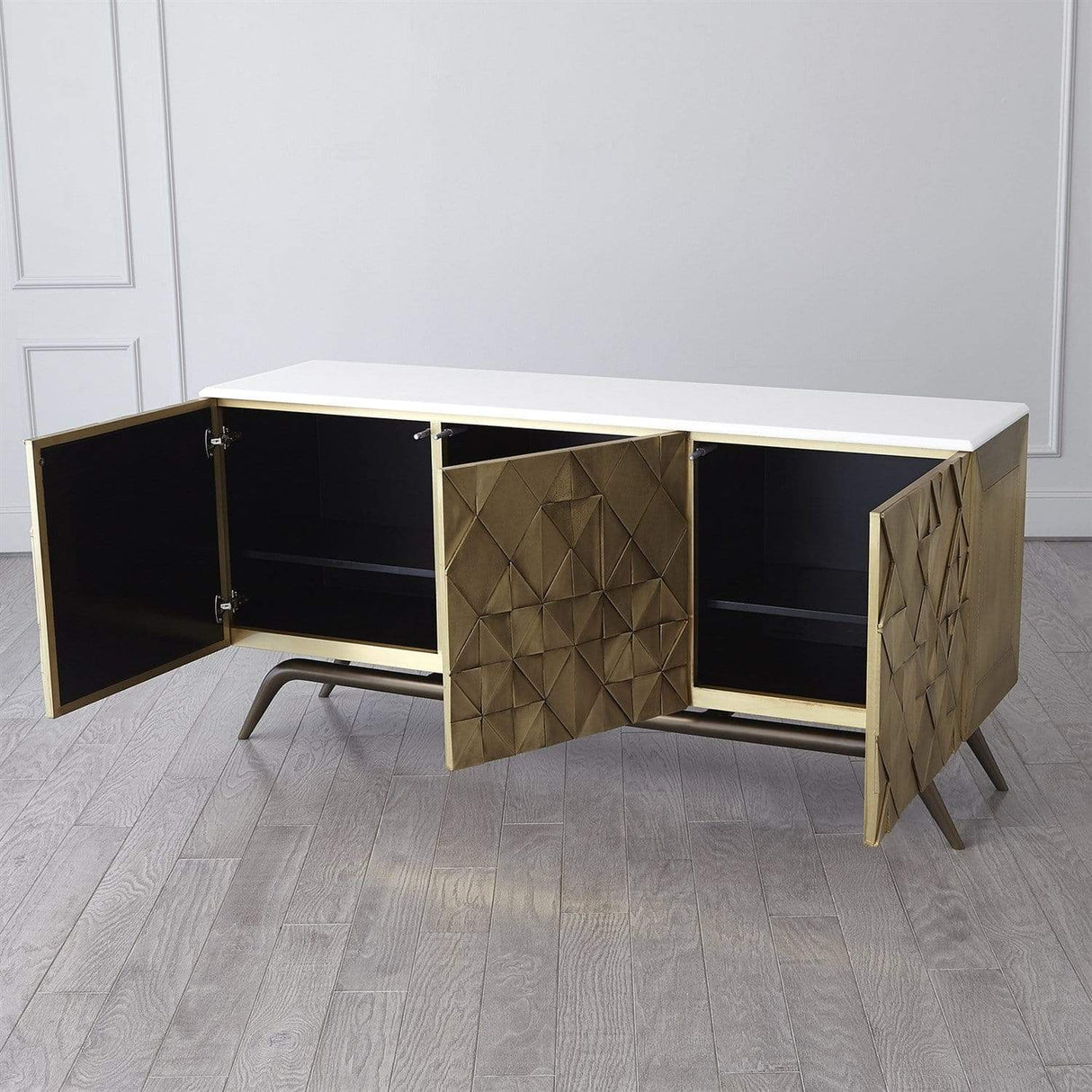 Global Views Triangle Cabinet Furniture global-views-9.93567