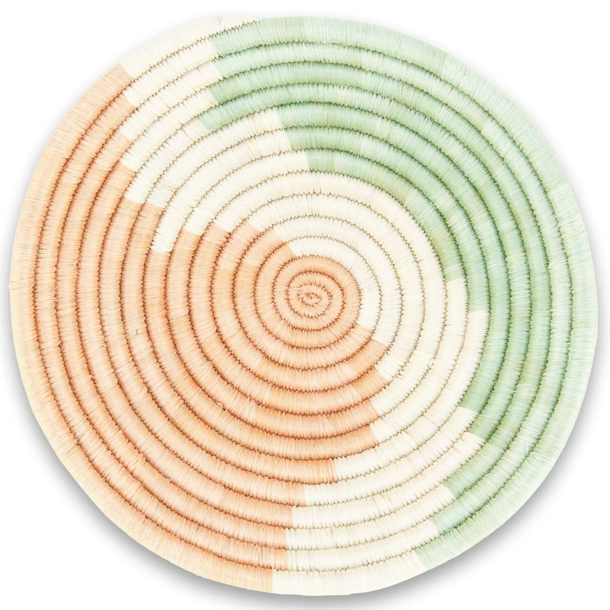 Handwoven Baskets by BLU 10" Serenity Dreamscape Woven Bowl Wall across-africa-FB.10752