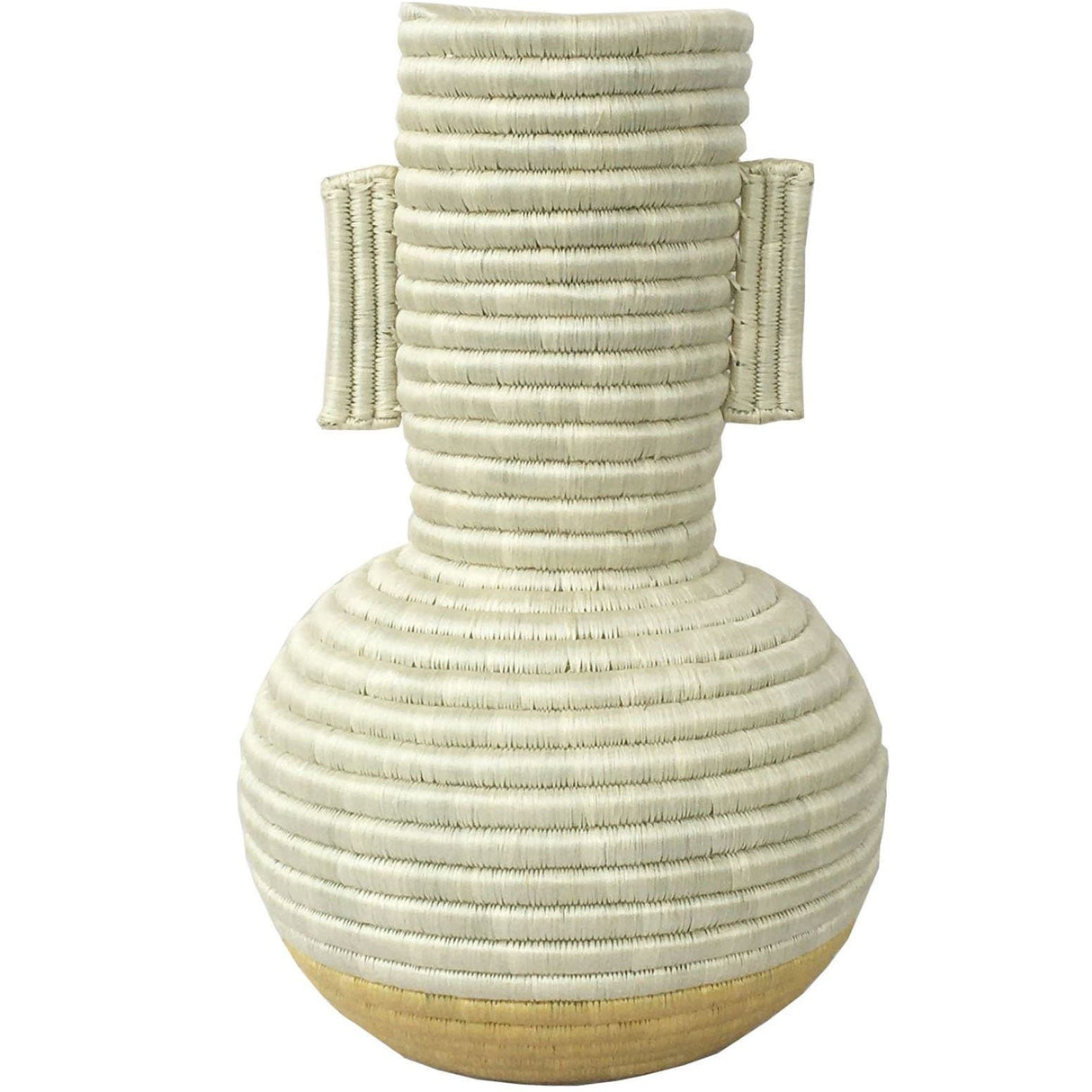 Handwoven Baskets by BLU Mustard Anyon Vase Decor