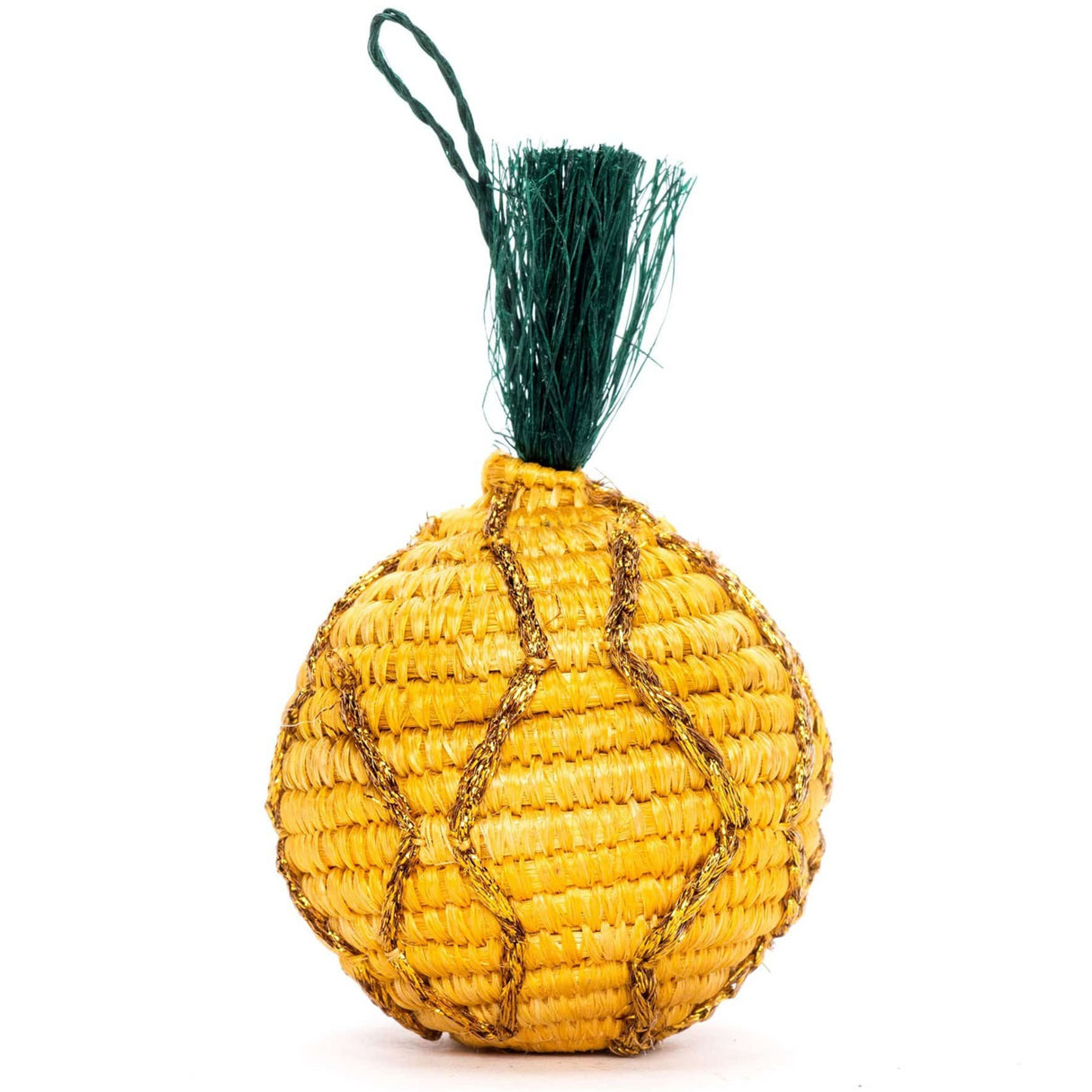 Handwoven Baskets by BLU Pineapple Ornament Pillow & Decor across-africa-OO.10199