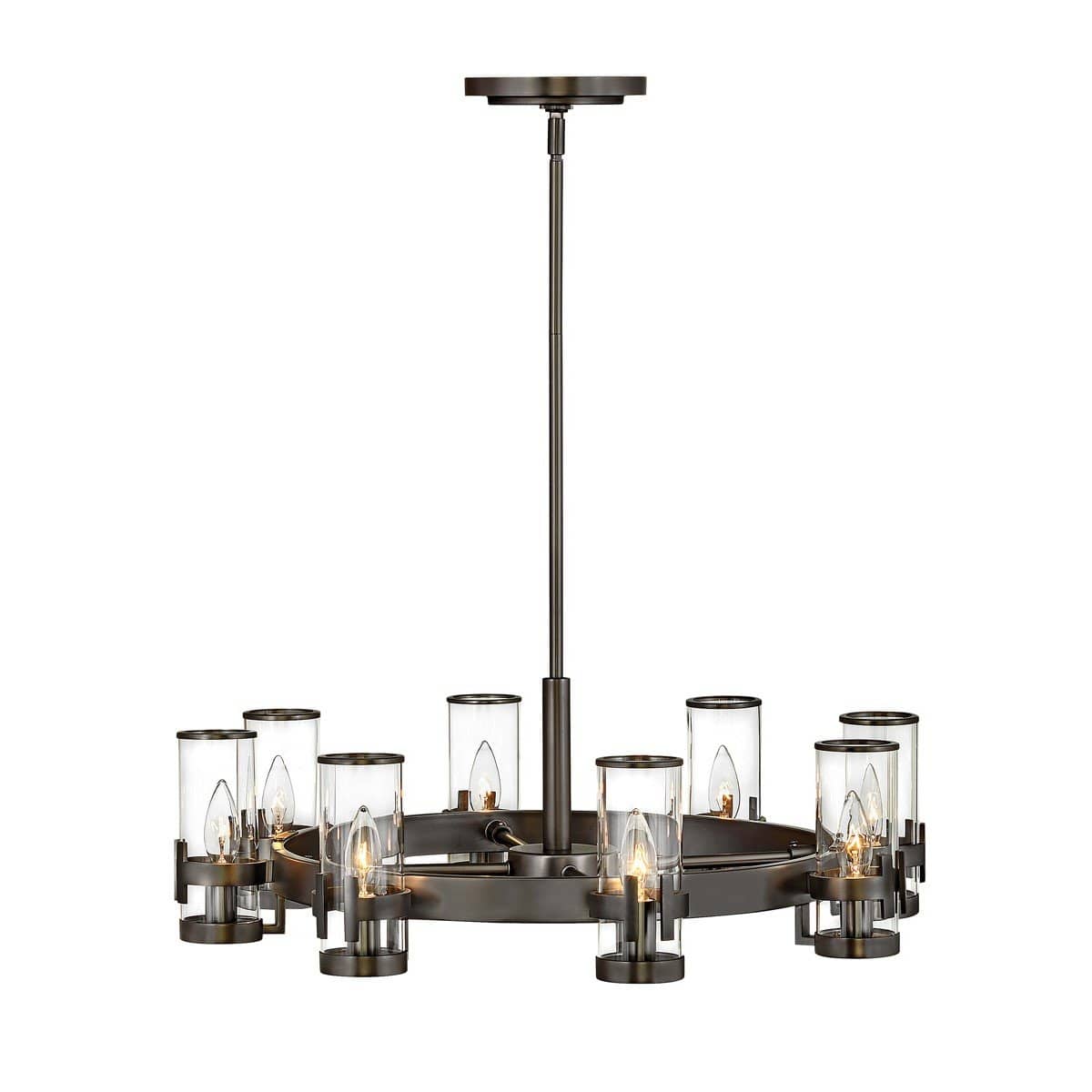 Hinkely Lighting Reeve Medium Single Tier Chandelier Lighting hinkley-lighting-38106BX
