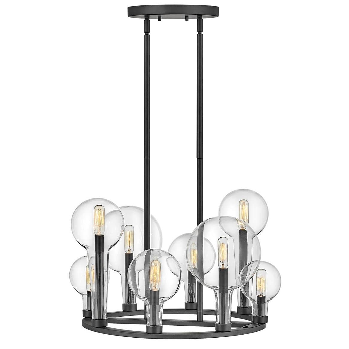 Hinkley Lighting Alchemy Chandelier Lighting hinkley-30526BK 00640665305203
