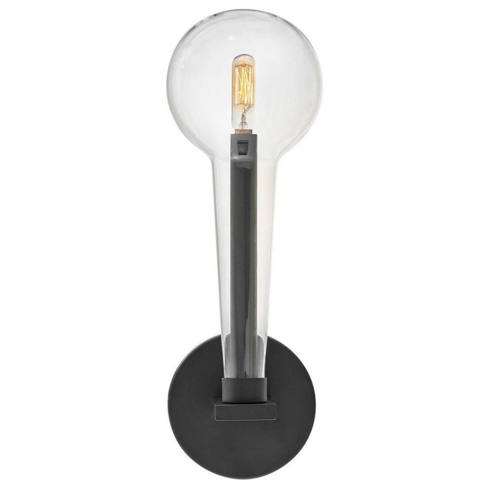 Hinkley Lighting Alchemy Single Light Sconce Lighting hinkley-30520BK 00640665305234