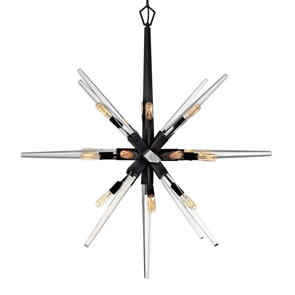 Hinkley Lighting Ariel Orb Chandelier Lighting hinkley-FR47408BLK 640665013146