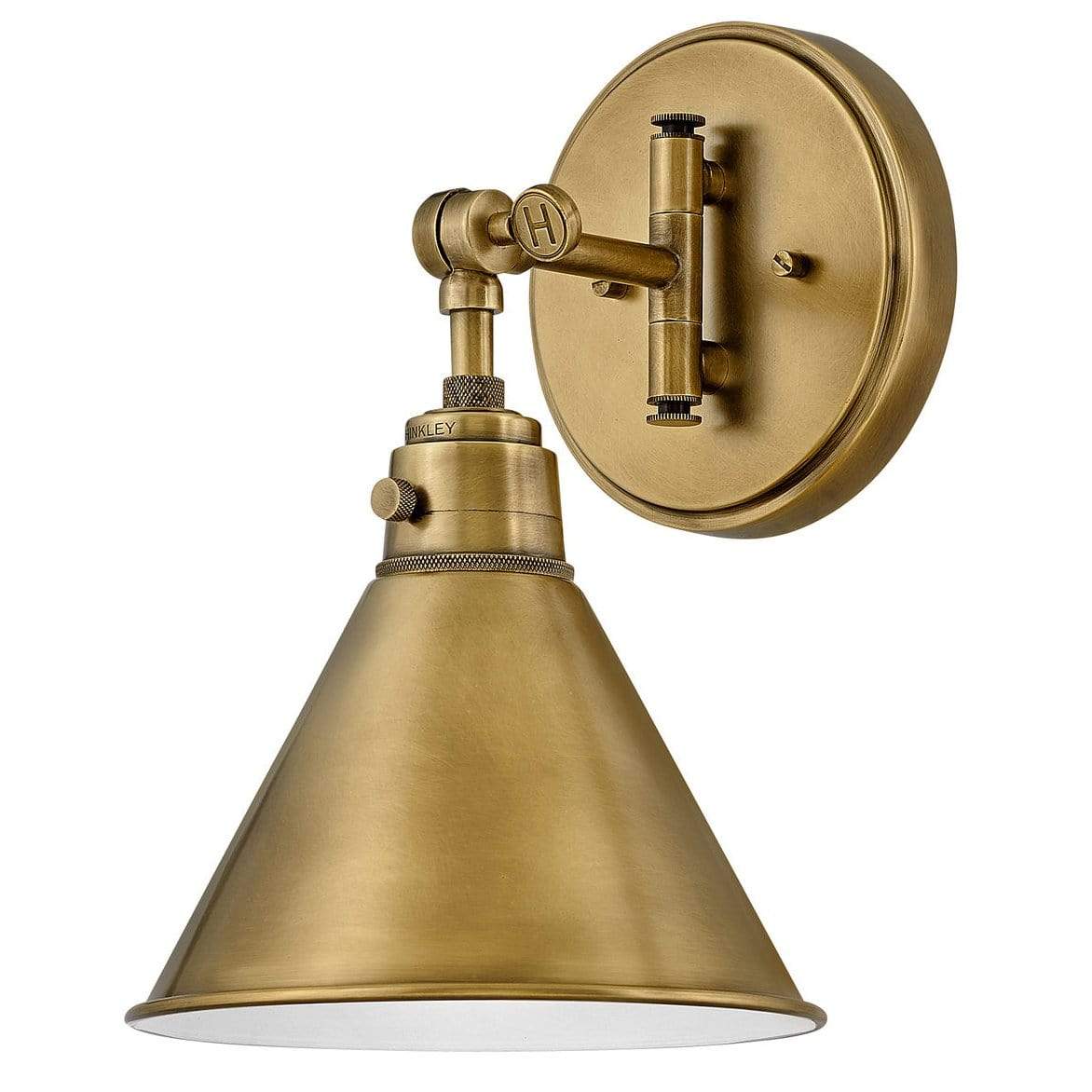 Hinkley Lighting Arti Single Light Sconce Lighting hinkley-3691HB 640665369120