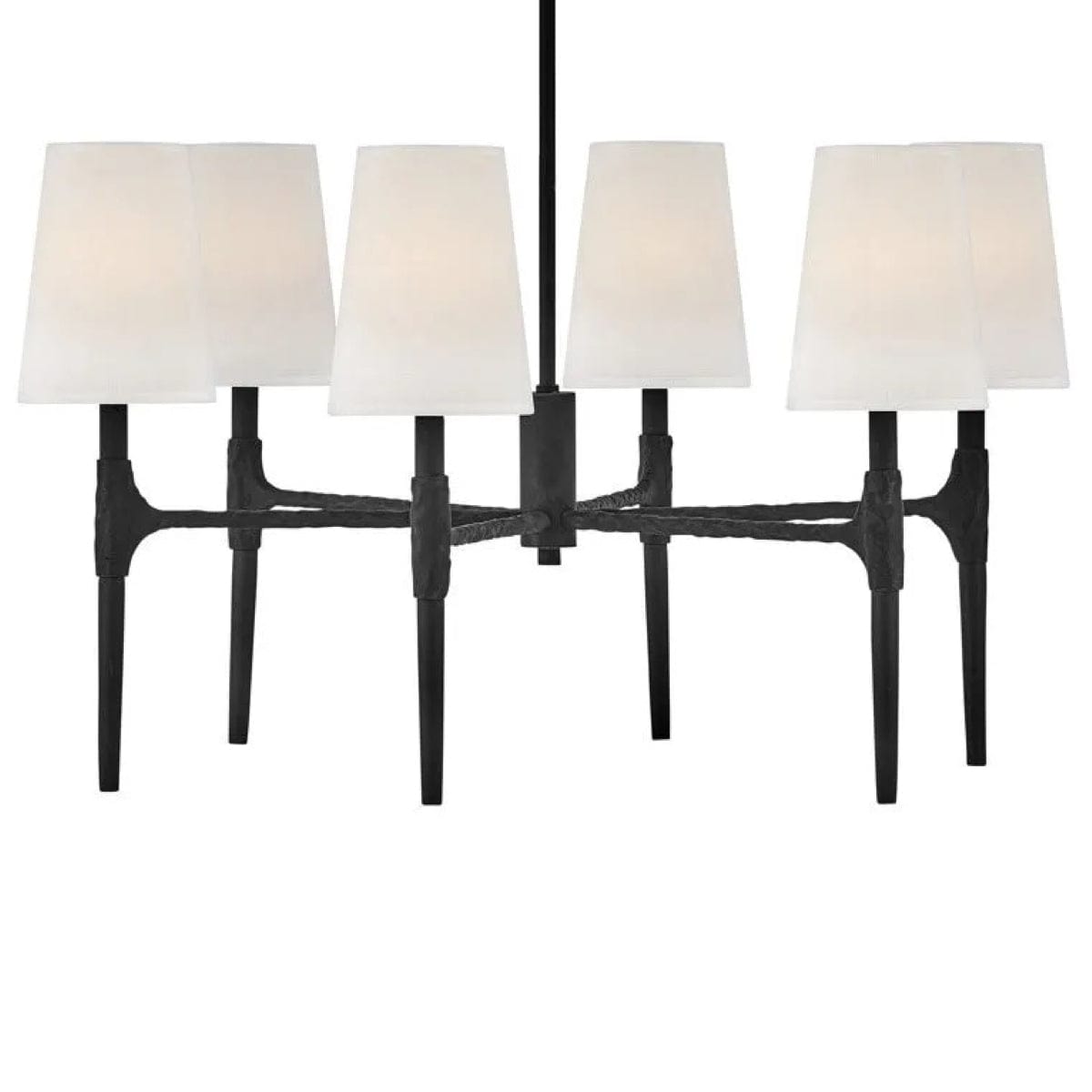 Hinkley Lighting Beaumont Single Tier Chandelier Lighting hinkley-4466BK
