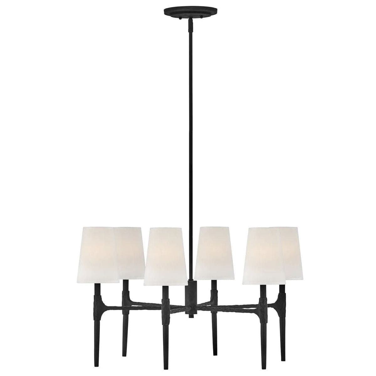Hinkley Lighting Beaumont Single Tier Chandelier Lighting hinkley-4466BK