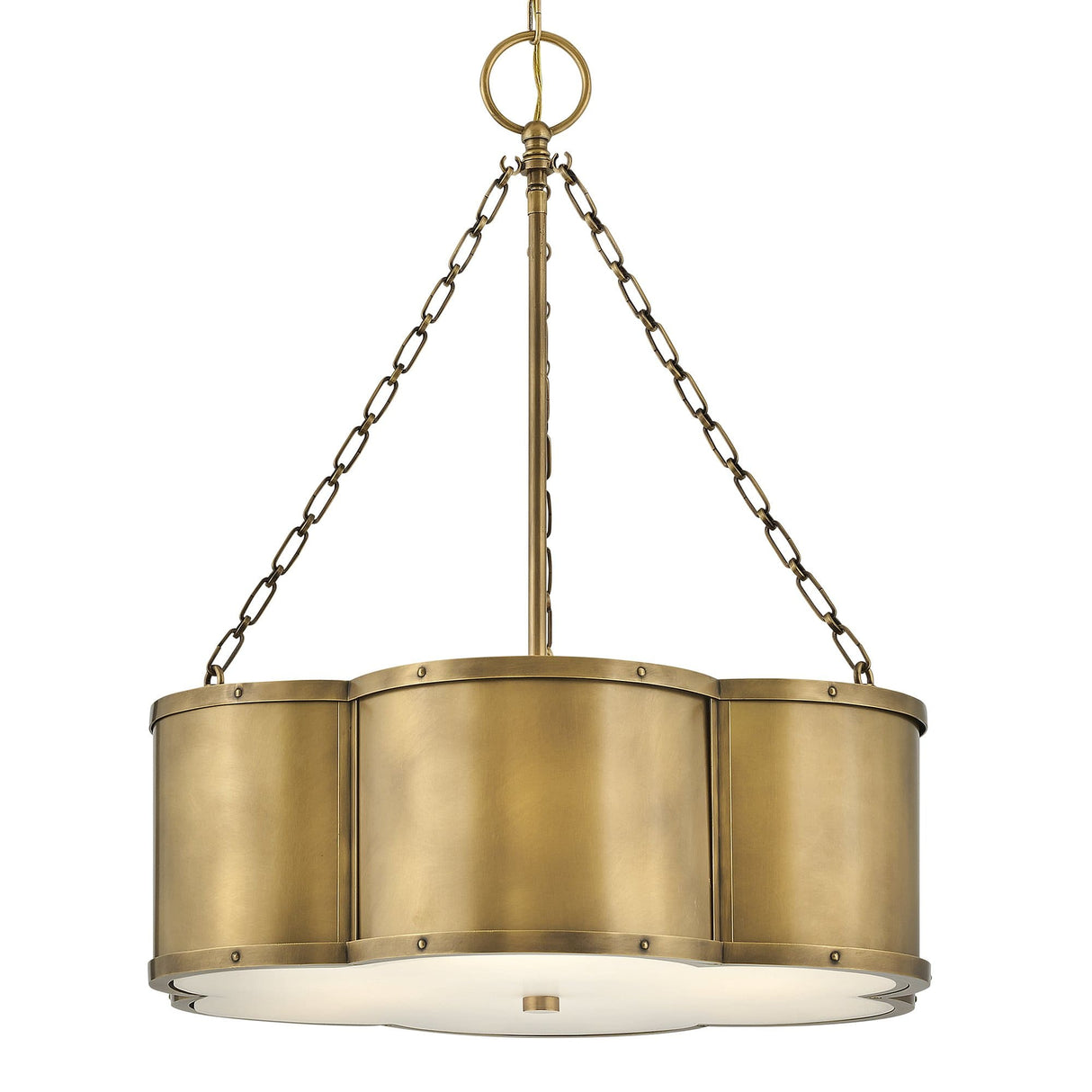 Hinkley Lighting Chance Drum Pendant Lighting hinkley-4446HB 640665444629