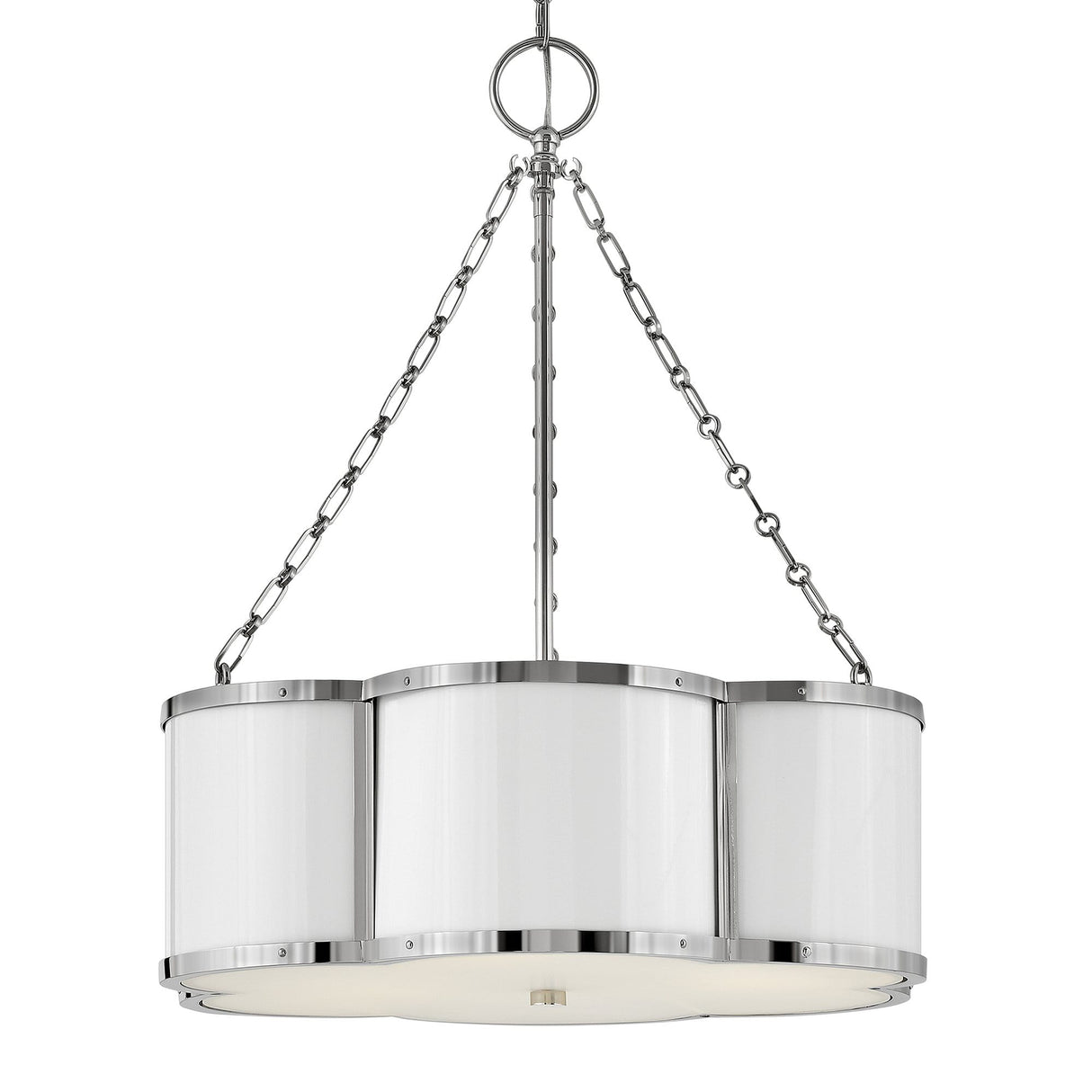 Hinkley Lighting Chance Drum Pendant Lighting hinkley-4446PN 640665444636