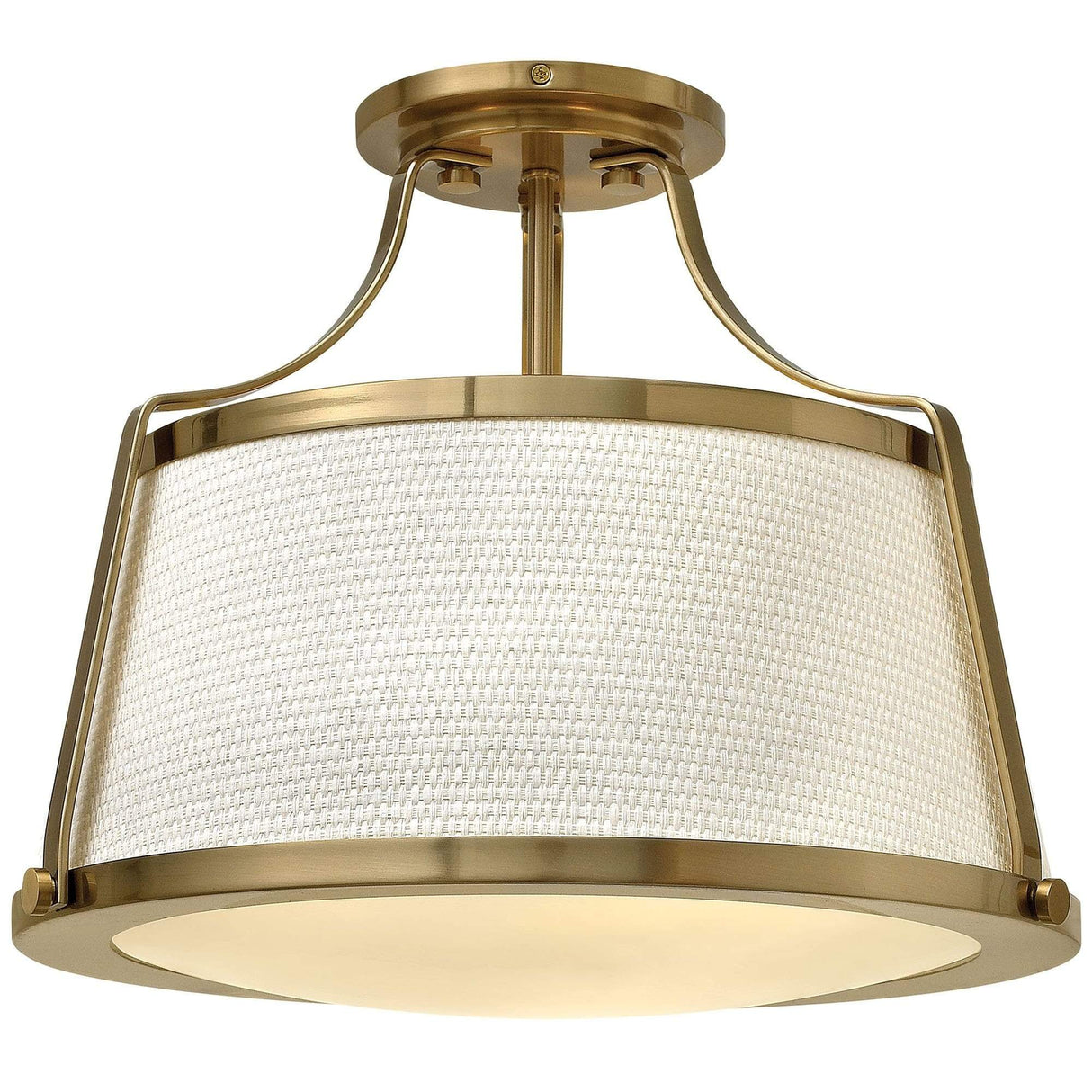 Hinkley Lighting Charlotte Flush Mount - Brushed Caramel Lighting