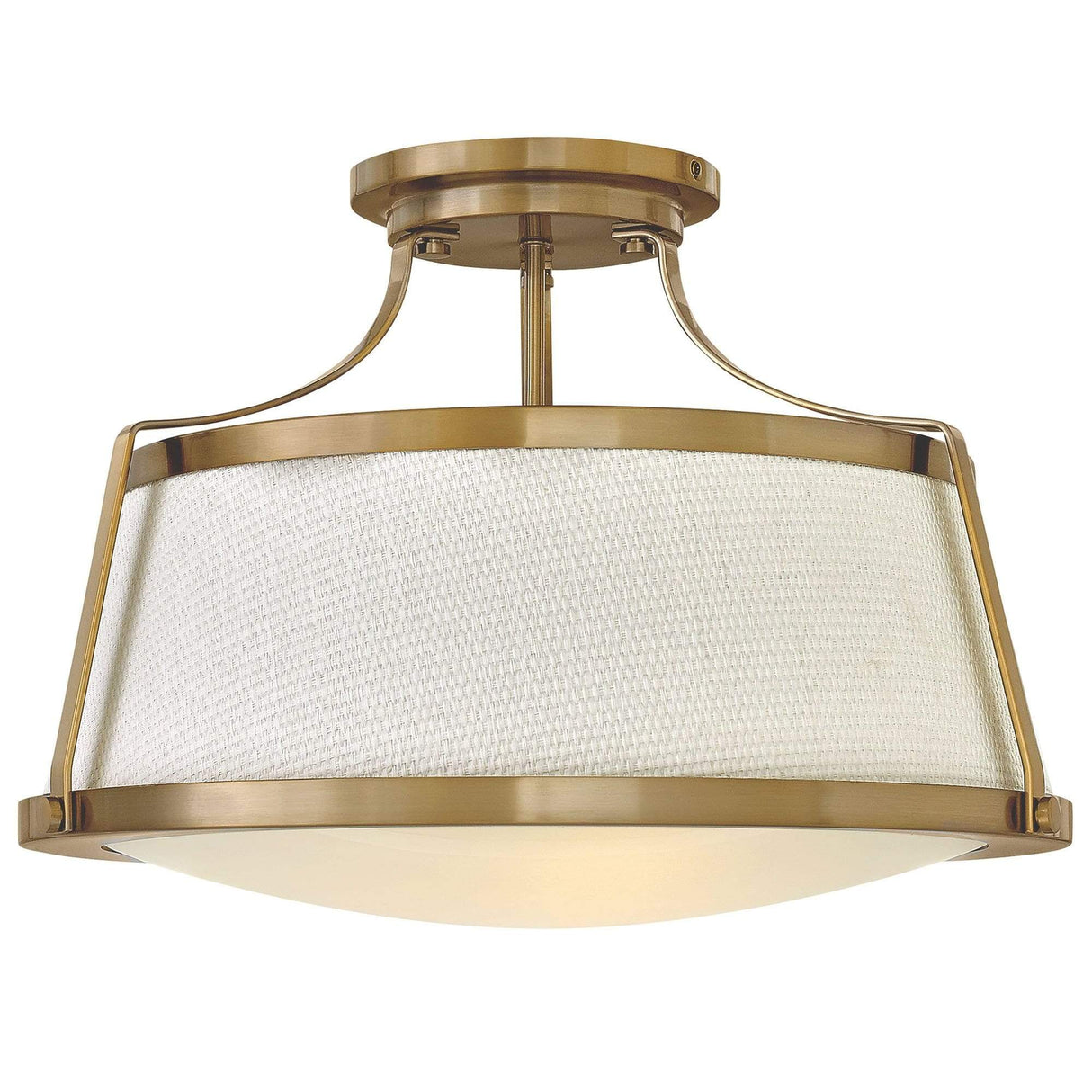 Hinkley Lighting Charlotte Flush Mount - Brushed Caramel Lighting