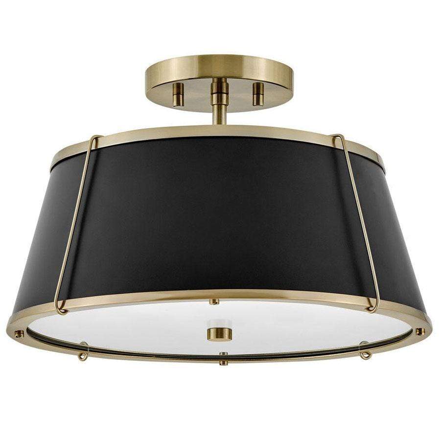 Hinkley Lighting Clarke Medium Semi-Flush Mount Lighting hinkley-4893WS 00640665489354