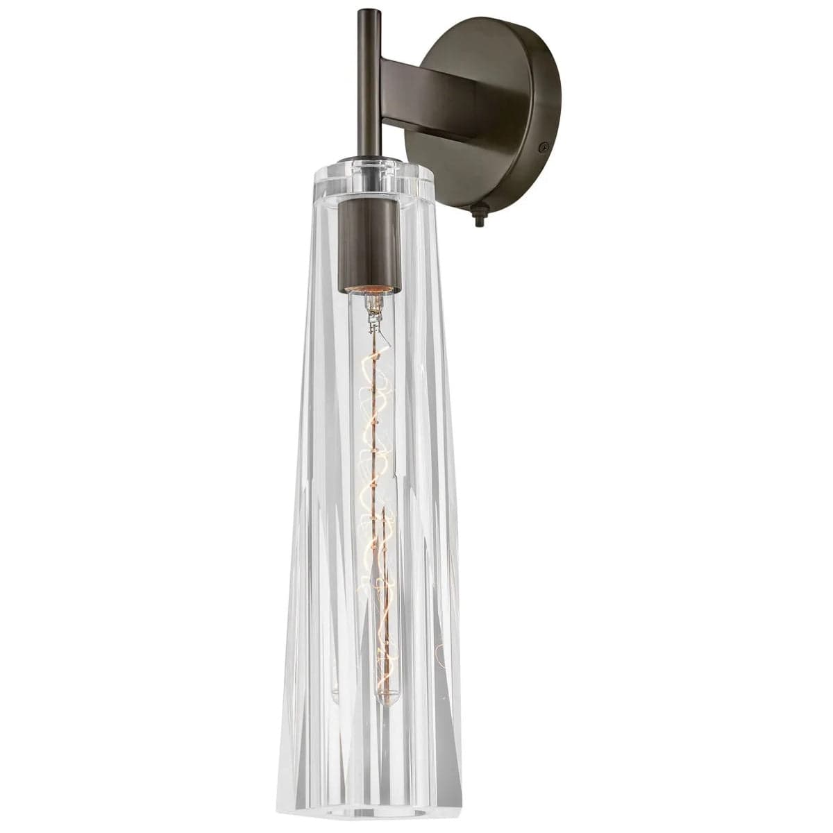 Hinkley Lighting Cosette Single Light Sconce Lighting hinkley-37852HB-LL-2