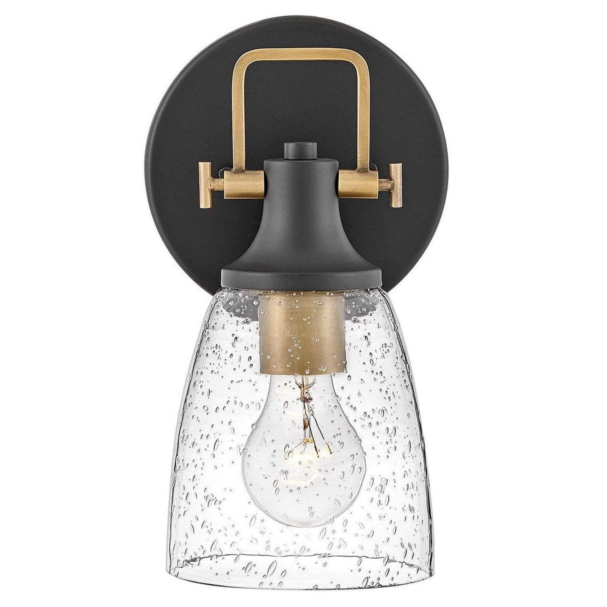 Hinkley Lighting Easton Single Light Vanity Lighting hinkley-51270BK 00640665512700