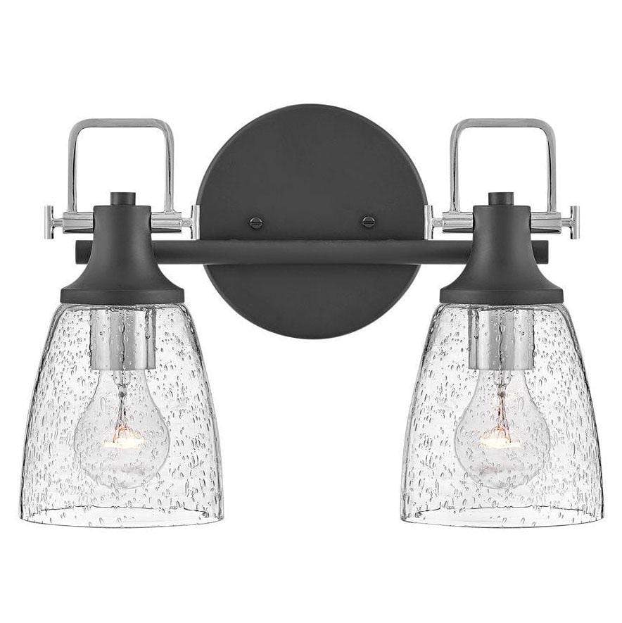 Hinkley Lighting Easton Two Light Vanity Lighting hinkley-51272BK-CM 00640665512762