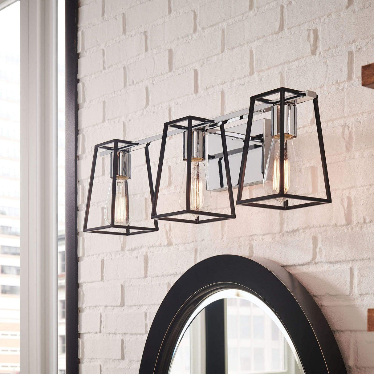 Hinkley Lighting Filmore Three Light Vanity Lighting