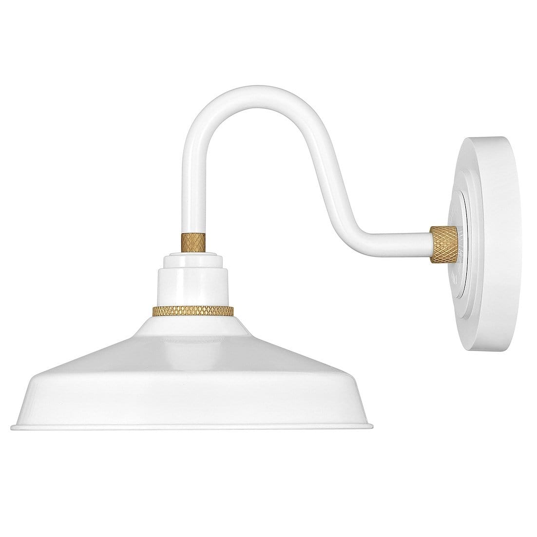 Hinkley Lighting Foundry Classic Gooseneck Barn Light Lighting hinkley-10231GW 00640665102307