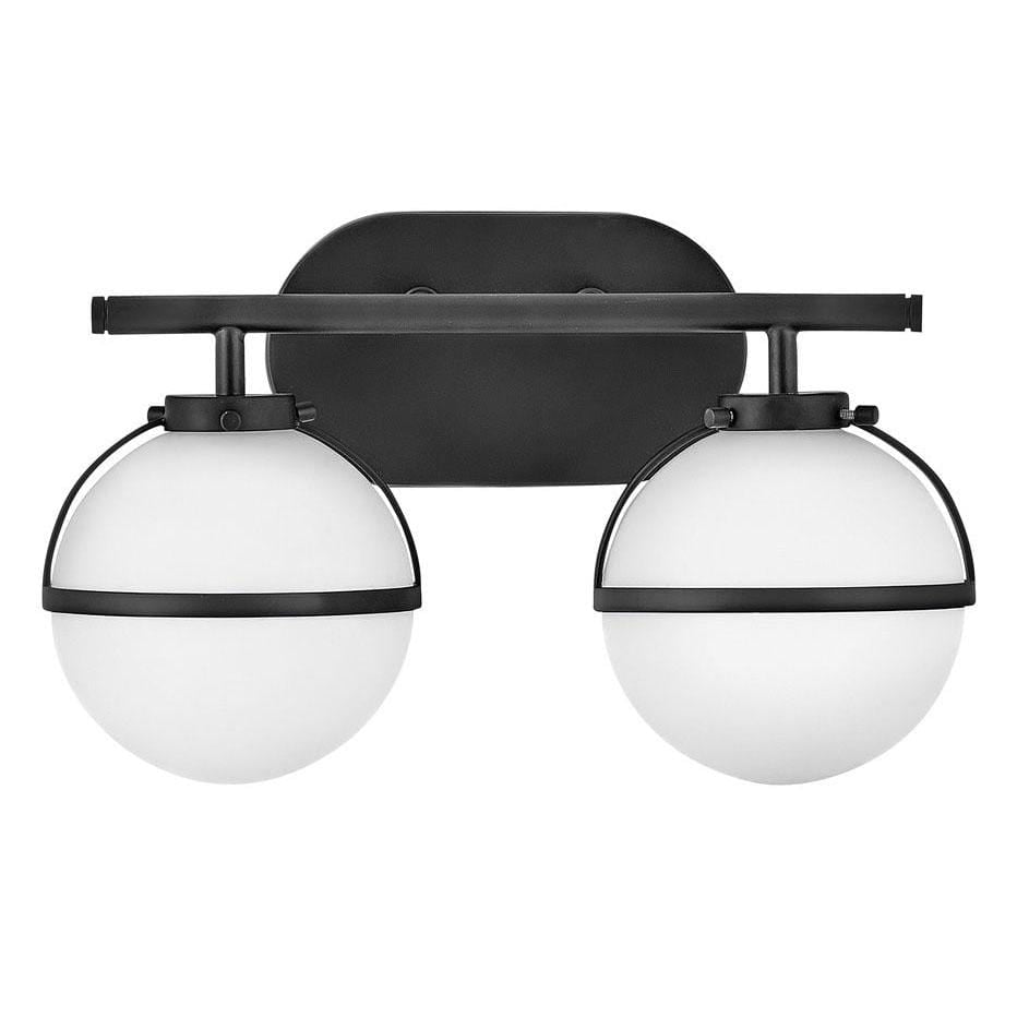 Hinkley Lighting Hollis 2 Light Vanity Lighting hinkley-5662BK-LL 640665566208