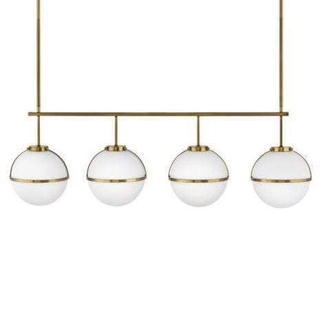 Hinkley Lighting Hollis 4 Light Light Linear Chandelier Lighting hinkley-39675HB 640665396737