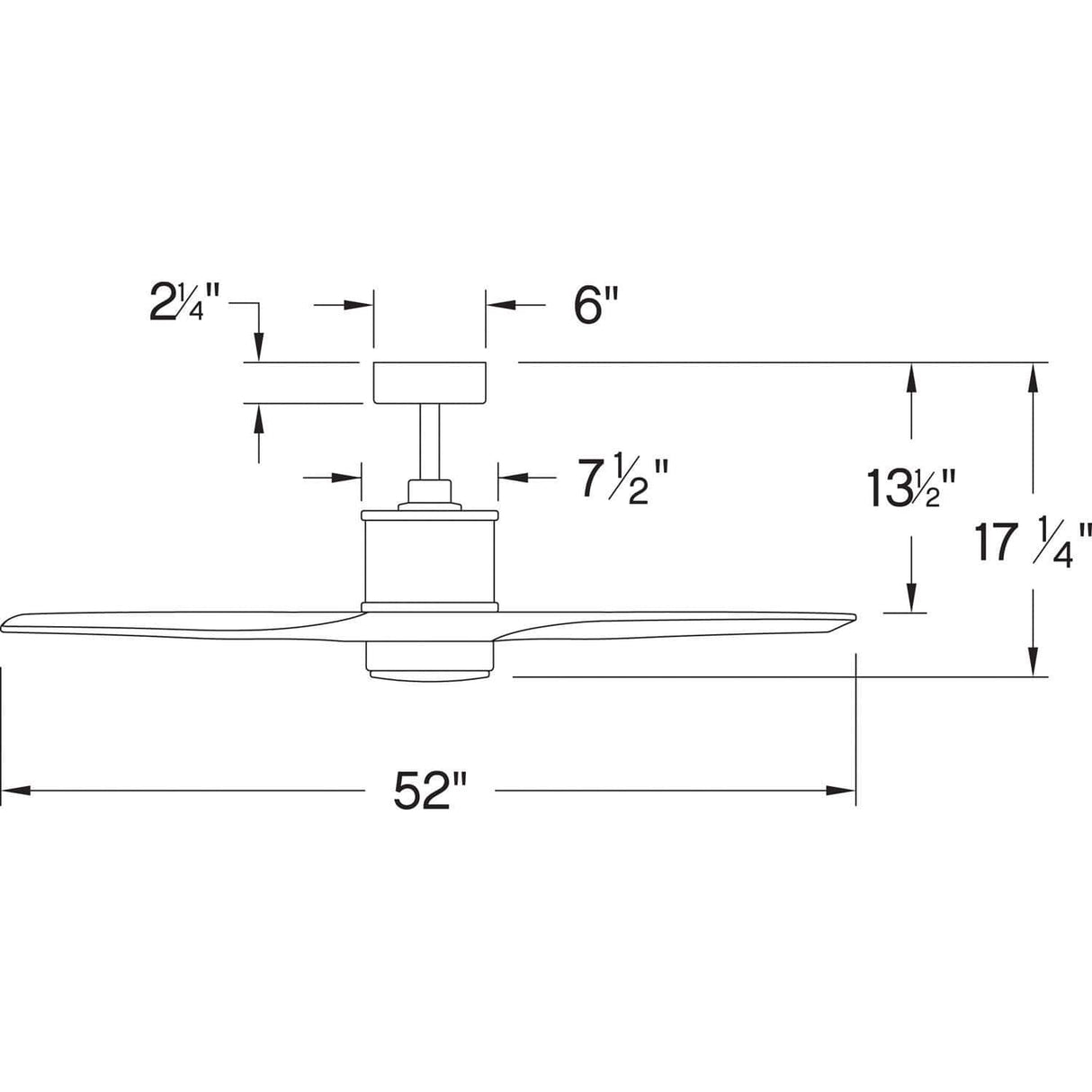 Hinkley Lighting Hover Fan - Brushed Nickel Lighting