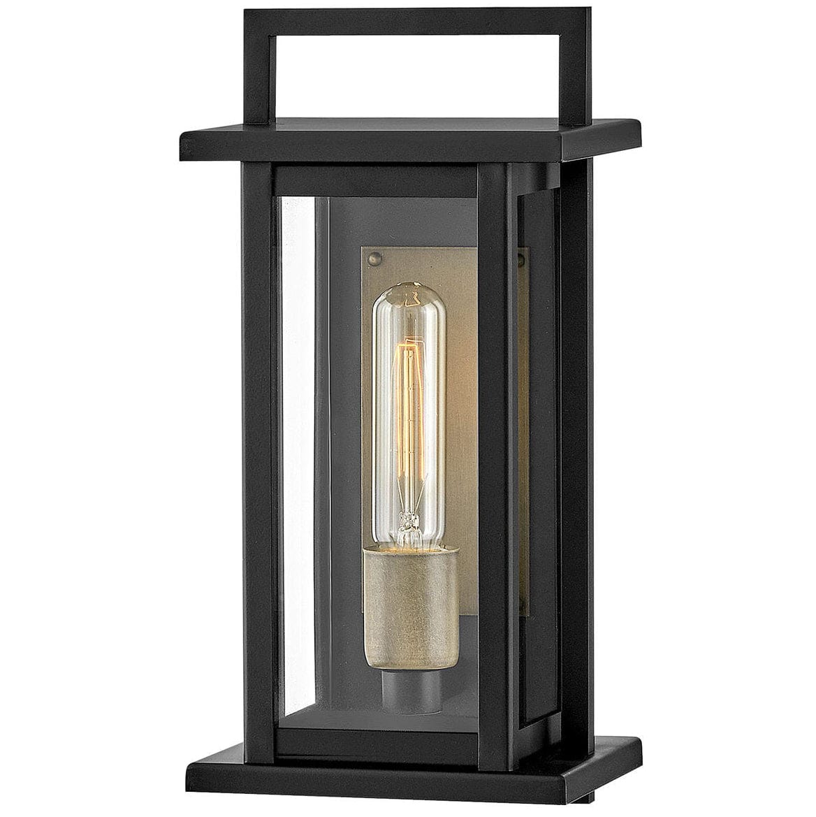 Hinkley Lighting Langston Outdoor Wall Mount Lantern Lighting hinkley-24020BK 640665240207
