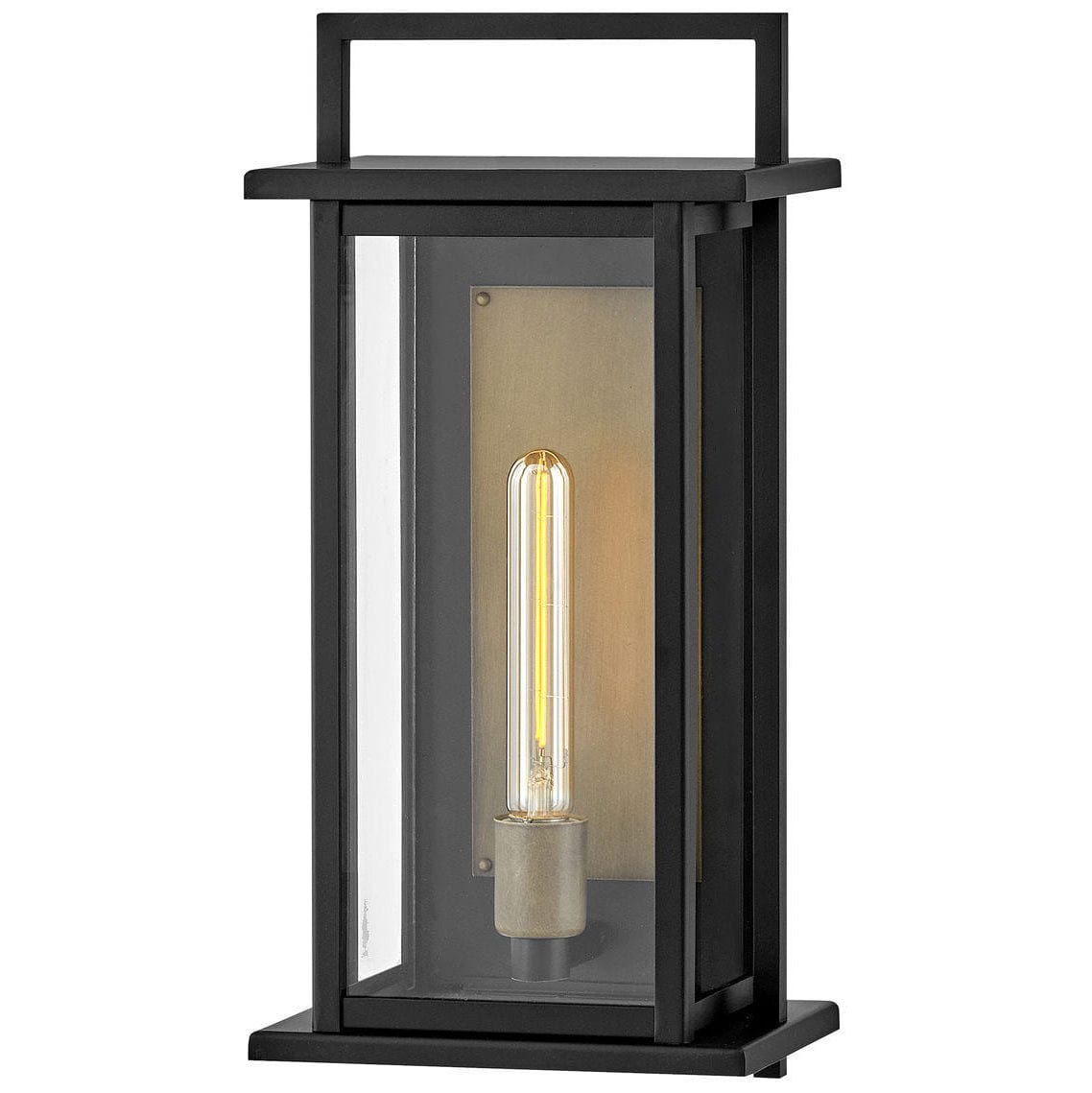Hinkley Lighting Langston Outdoor Wall Mount Lantern Lighting hinkley-24024BK 640665240214