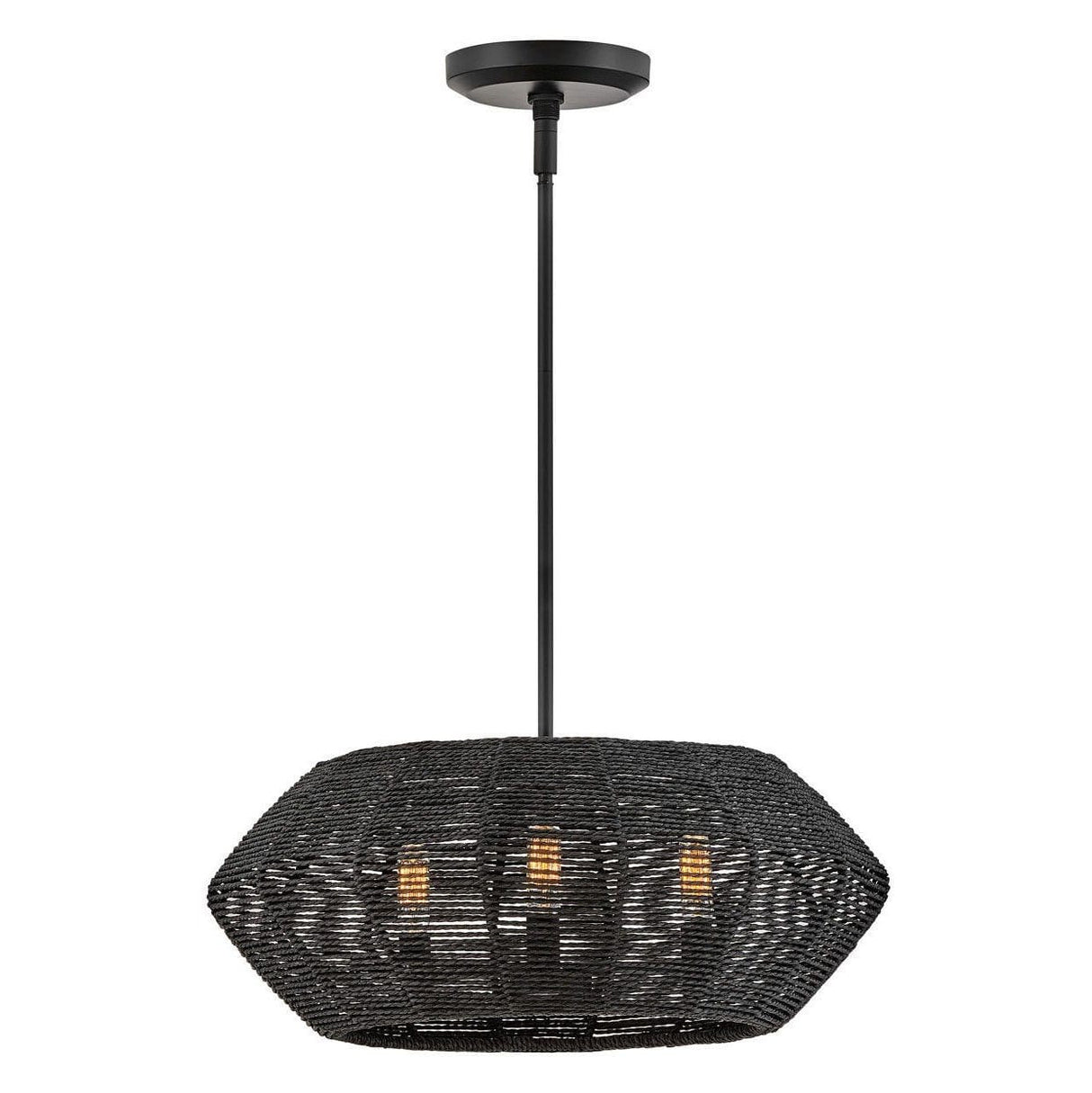 Hinkley Lighting Luca Pendant Lighting hinkley-40383BLK 00640665403855