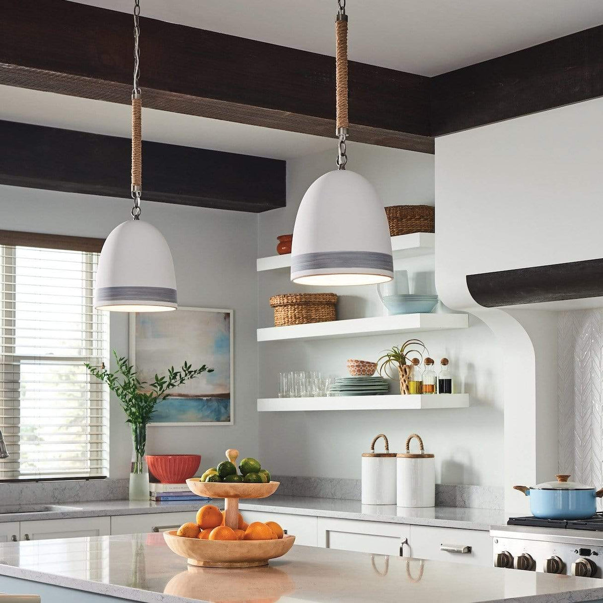 Hinkley Lighting Nash Pendant - Antique Nickel Lighting hinkley-3364AN 00640665336405