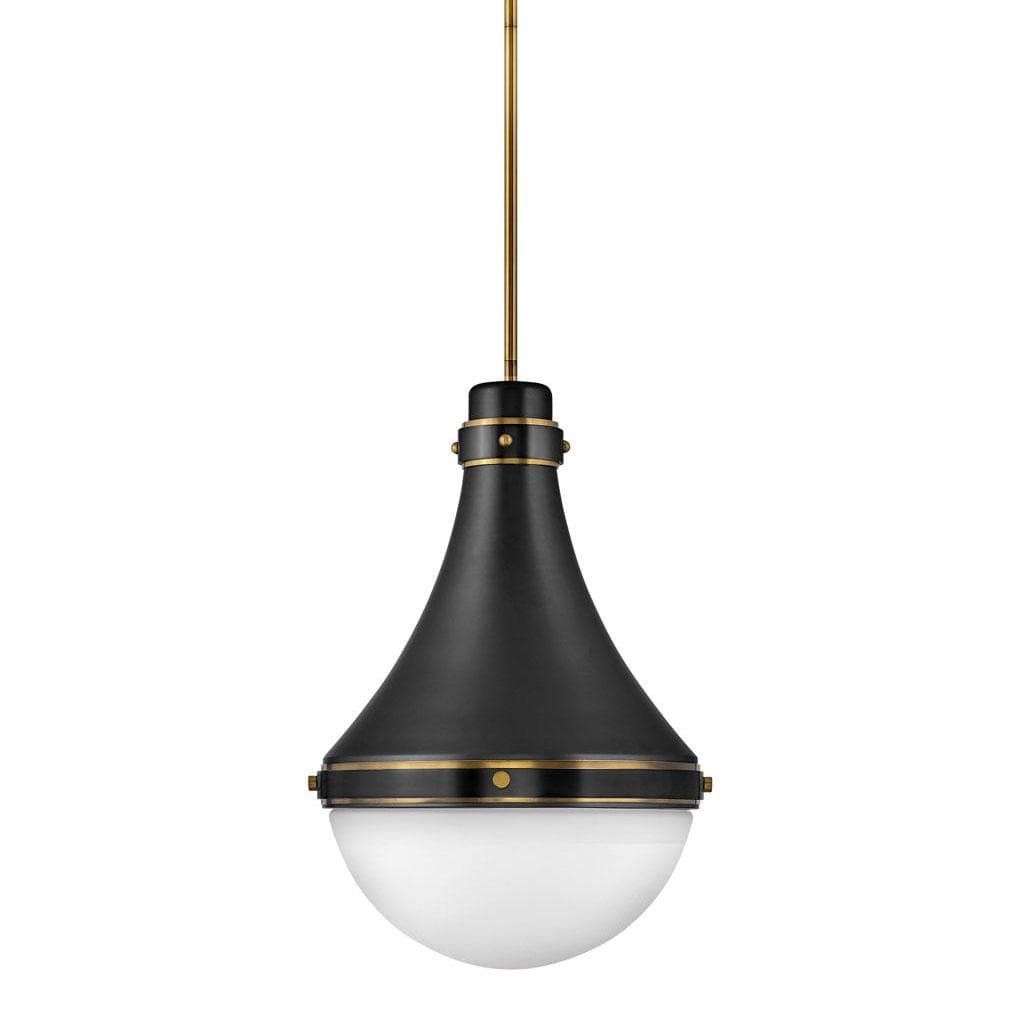 Hinkley Lighting Oliver Pendant Lighting hinkley-39054BK 640665390506