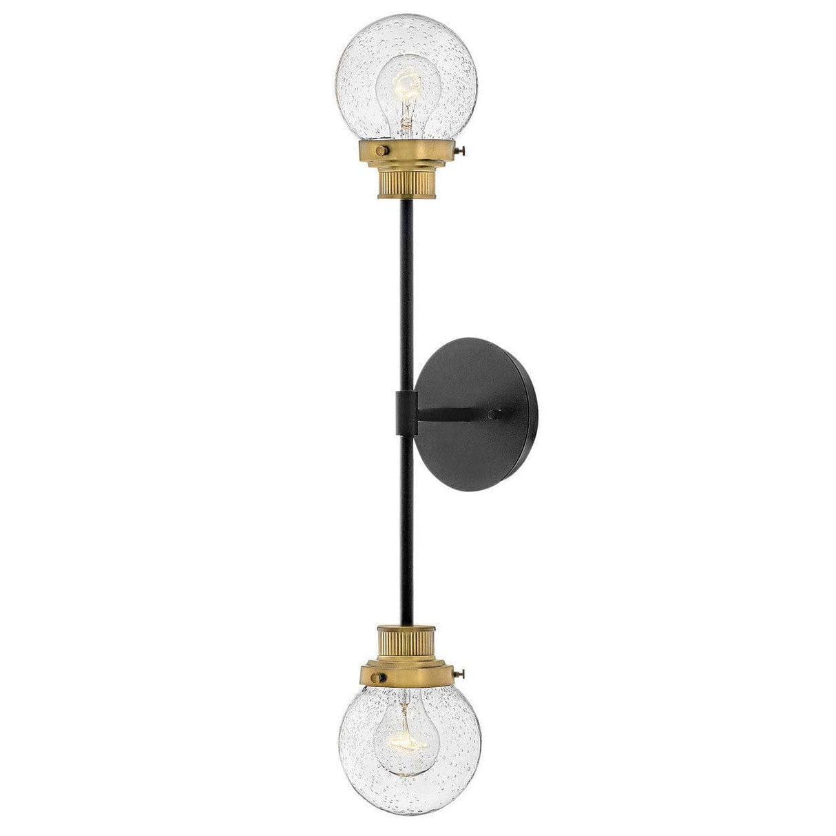 Hinkley Lighting Poppy Two Light Sconce Lighting hinkley-40692BK 640665406931