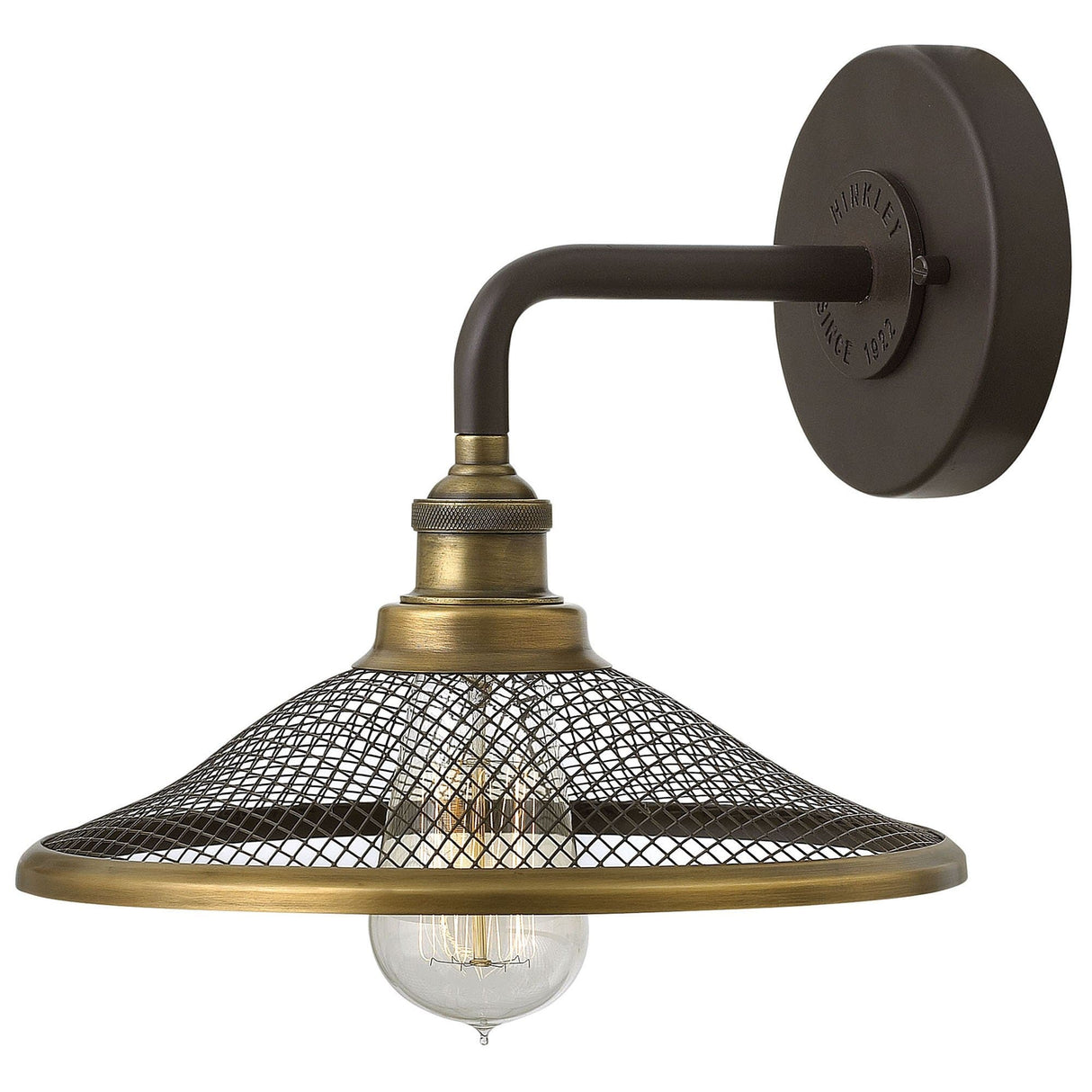 Hinkley Lighting Rigby Sconce - Buckeye Bronze Lighting hinkley-4360KZ 00640665436006