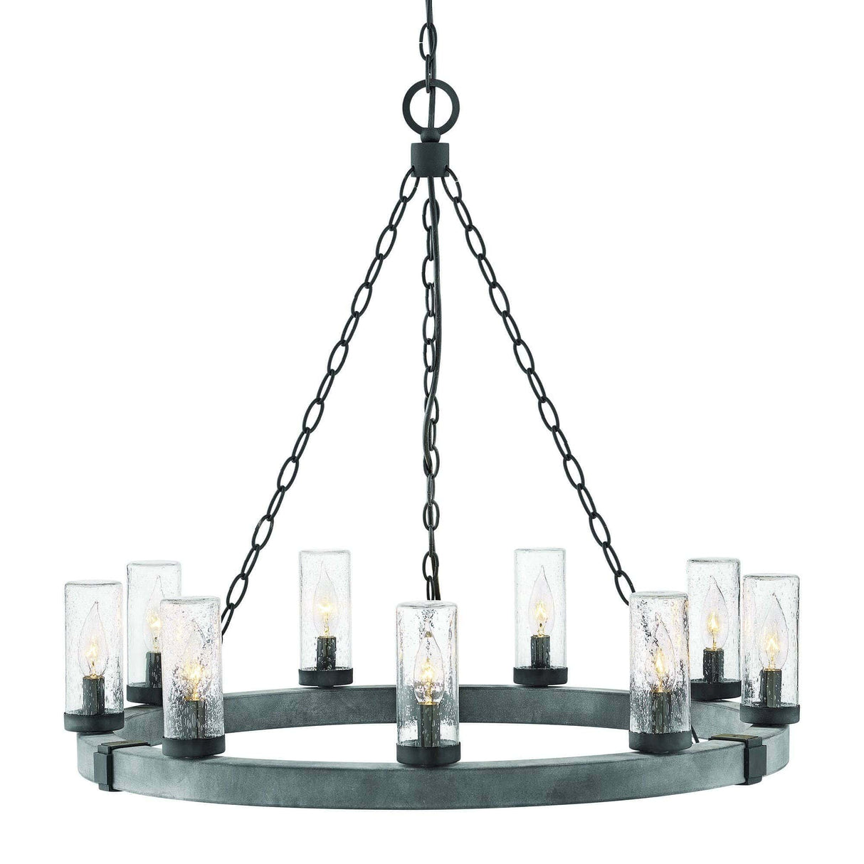 Hinkley Lighting Sawyer Outdoor Chandelier Lighting hinkley-29208DZ 640665292176