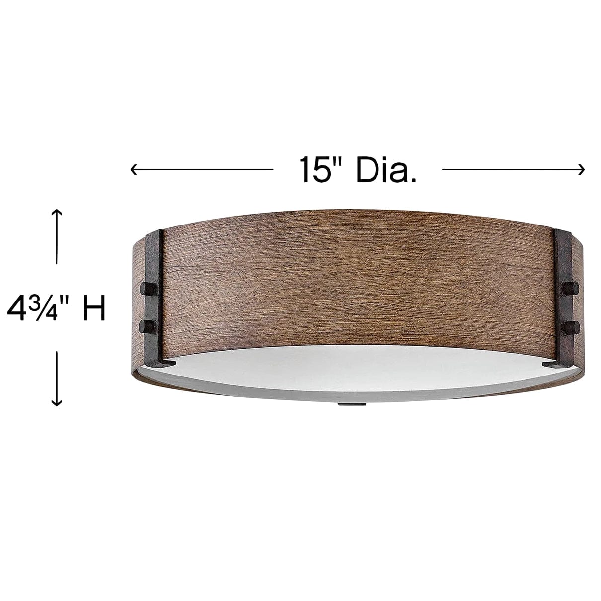 Hinkley Lighting Sawyer Outdoor Flush Mount Lighting