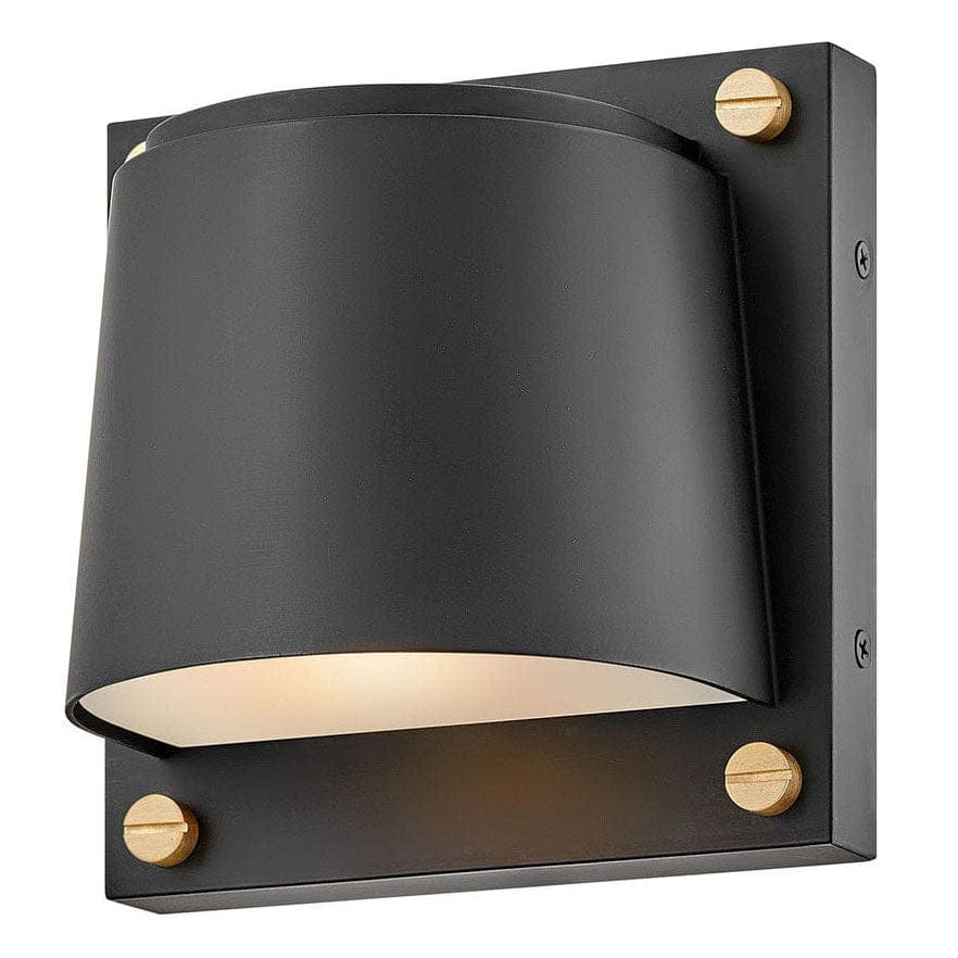 Hinkley Lighting Scout Outdoor Wall Mount Lantern Lighting hinkley-20020BK-LL 640665200362