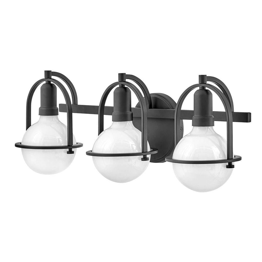 Hinkley Lighting Somerset Three Light Vanity Lighting hinkley-53773BK 640665537741