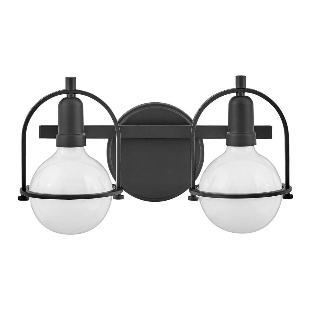 Hinkley Lighting Somerset Two Light Vanity Lighting hinkley-53772BK 640665537727