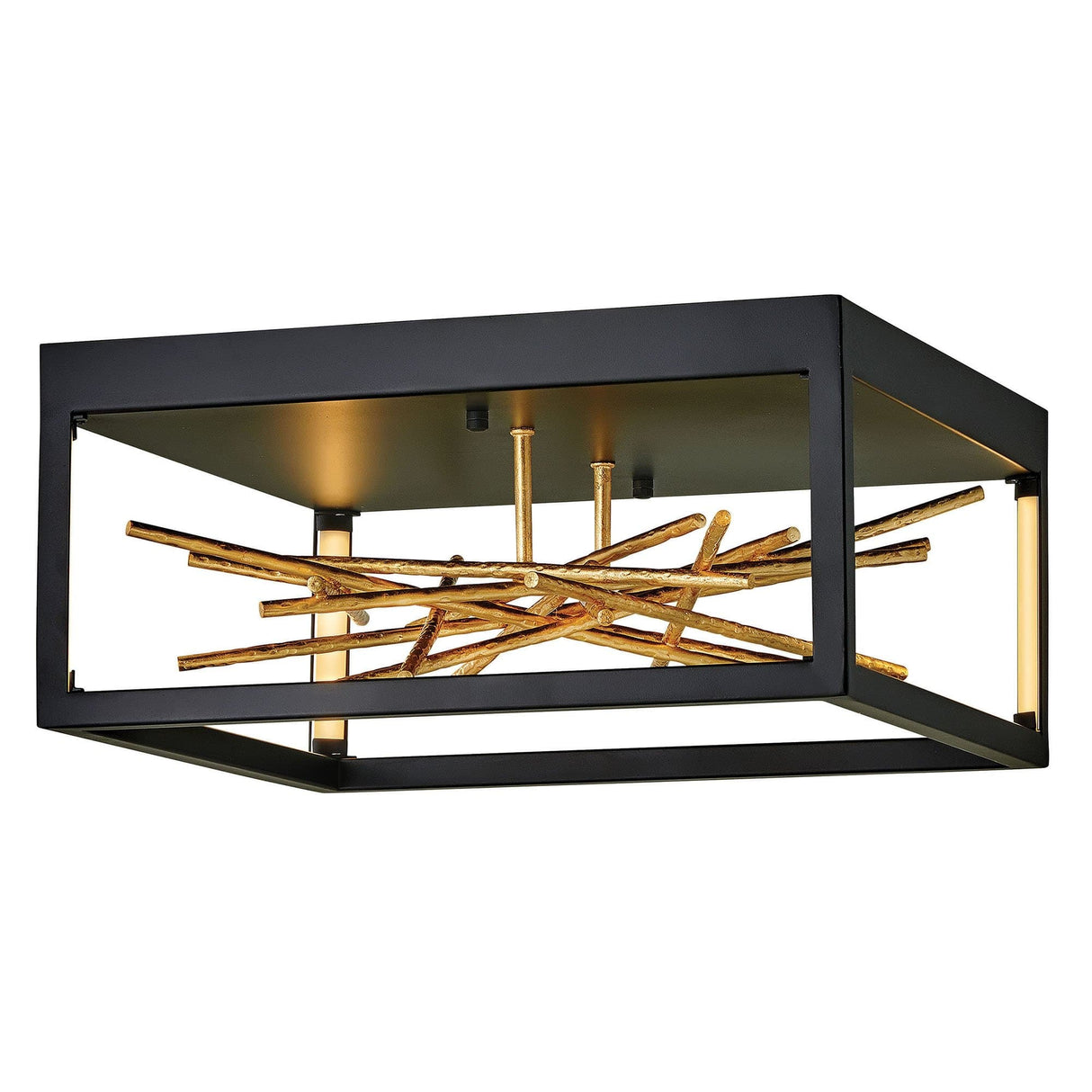Hinkley Lighting Styx Flush Mount Lighting hinkley-FR46401BLK 00640665007374