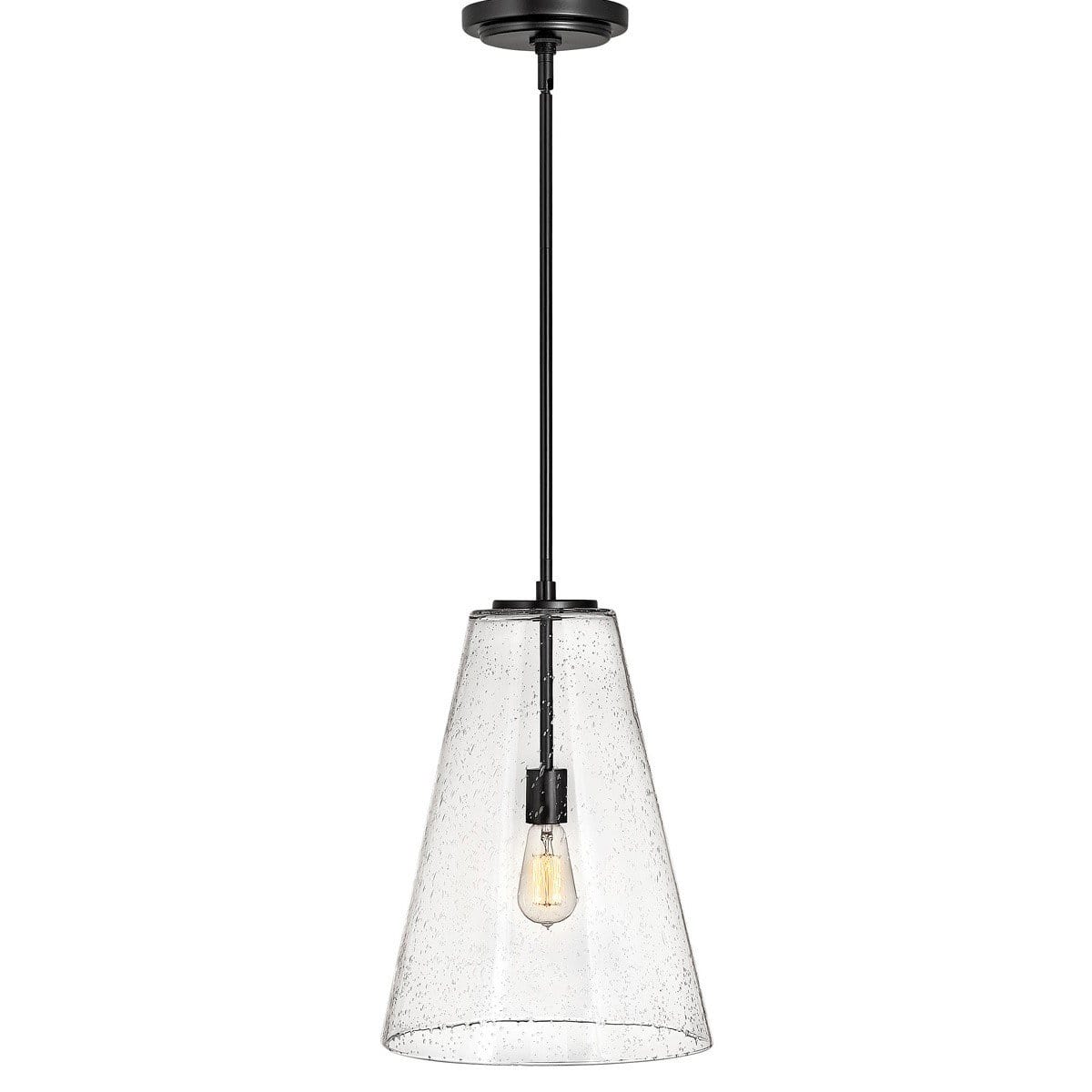 Hinkley Lighting Vance Medium Pendant - Satin Black Lighting hinkley-lighting-41047SK