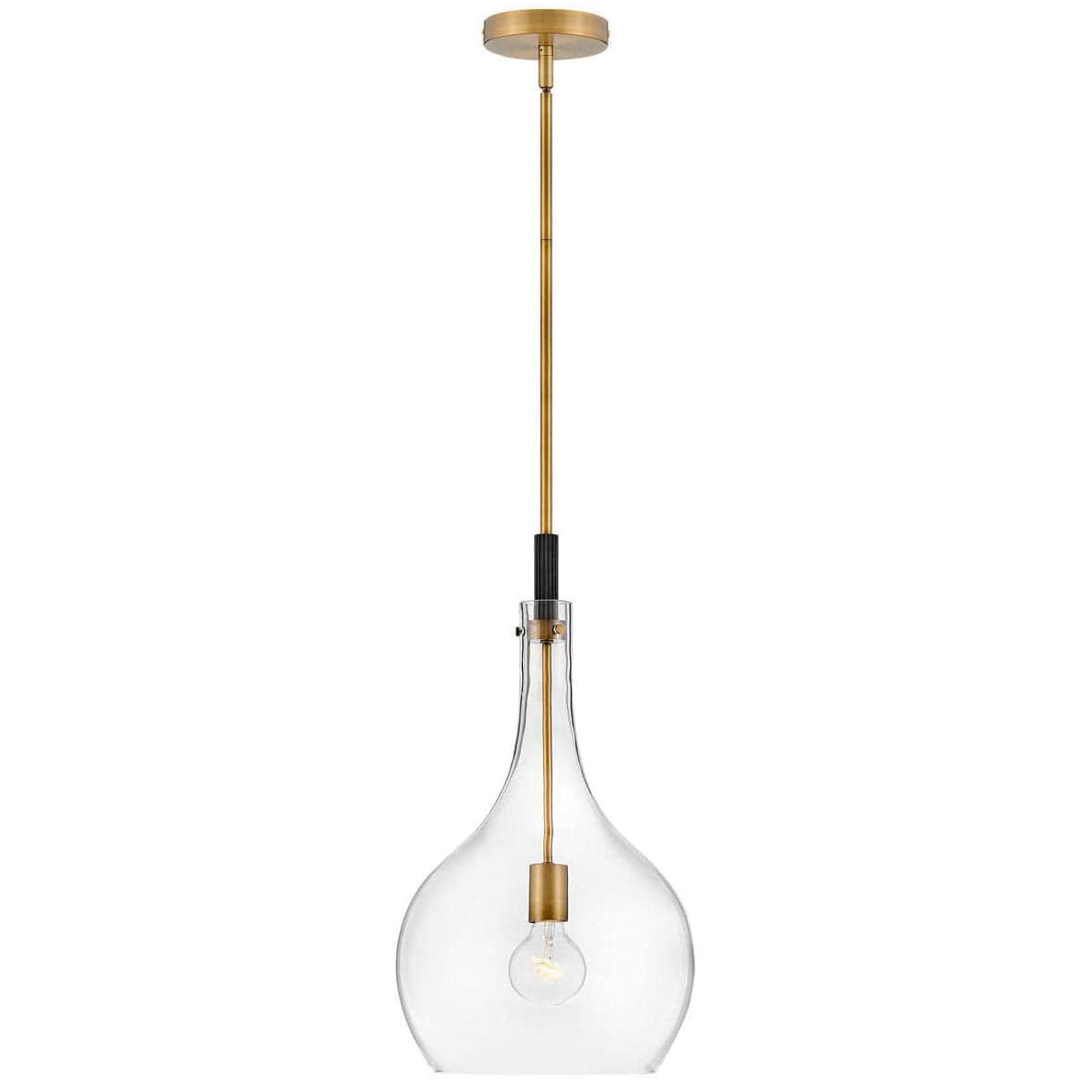 Hinkley Lighting Ziggy Pendant Lighting hinkley-4457HB-CL 640665445787