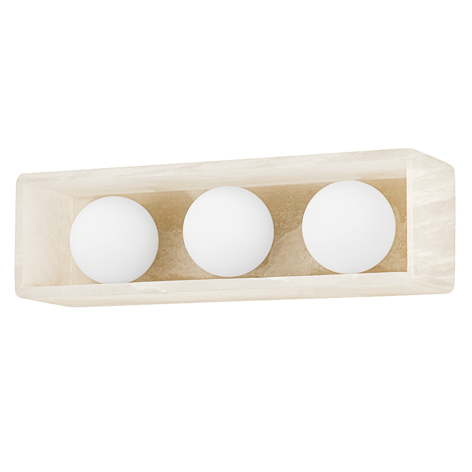 Hudson Valley 3-Light Budnick Bath and Vanity Sconce Lighting hudson-valley-2316-AGB