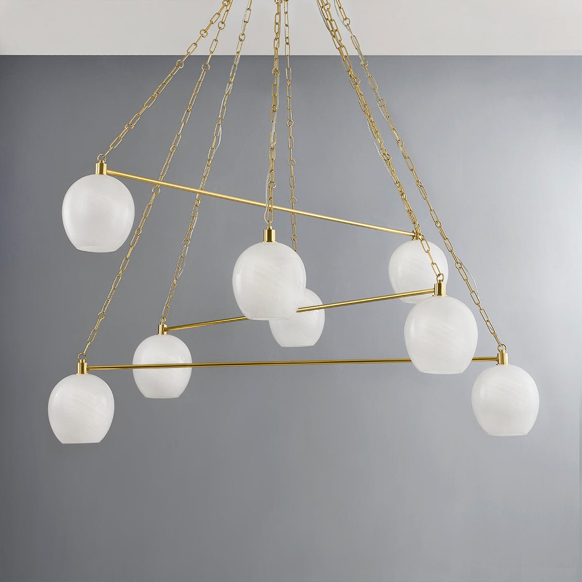 Hudson Valley Asbury Chandelier Lighting hudson-valley-4846-AGB