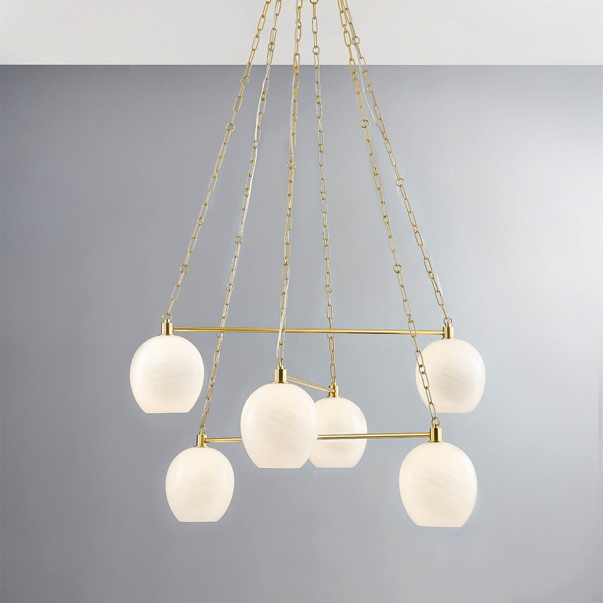 Hudson Valley Asbury Chandelier Lighting hudson-valley-4846-AGB