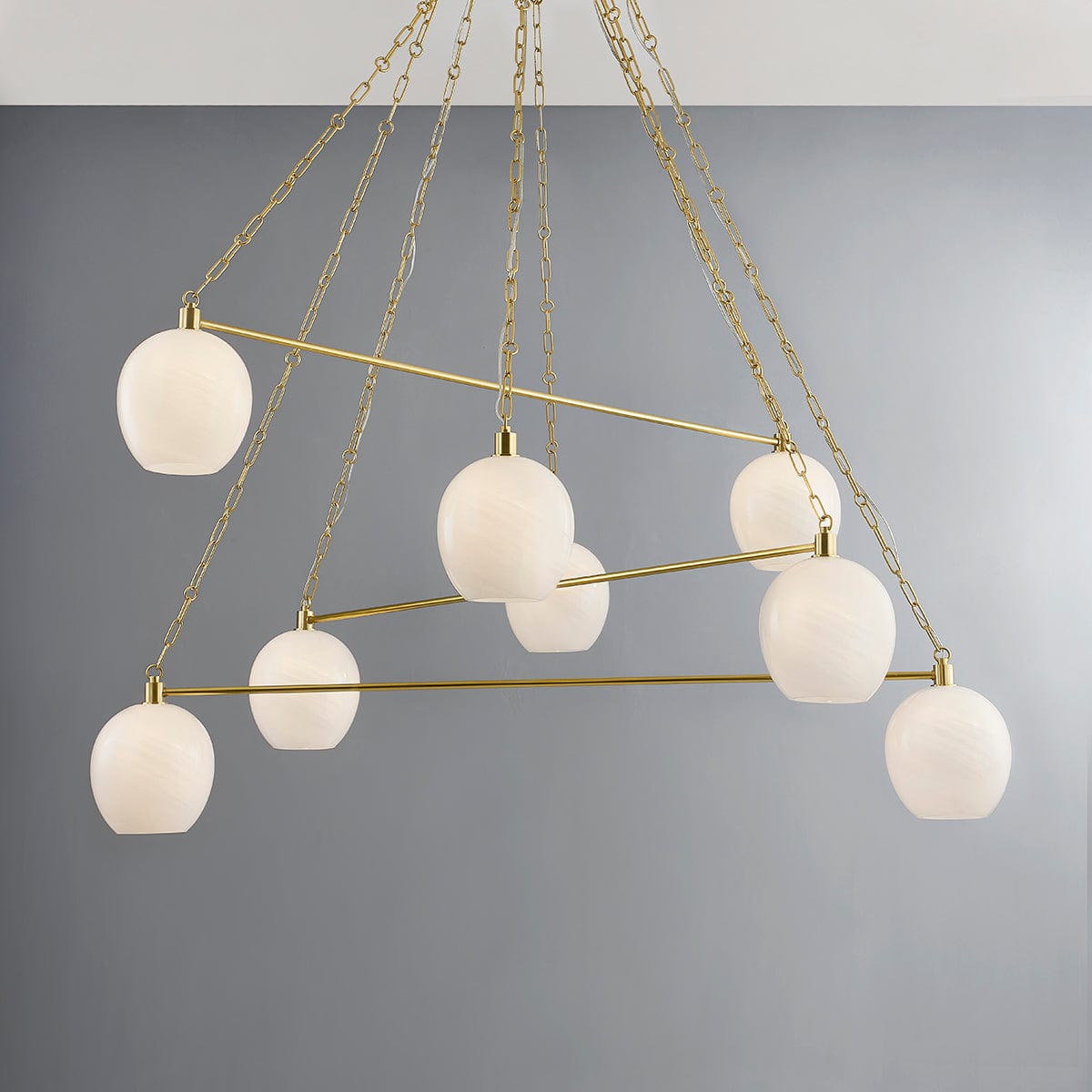 Hudson Valley Asbury Chandelier Lighting hudson-valley-4846-AGB