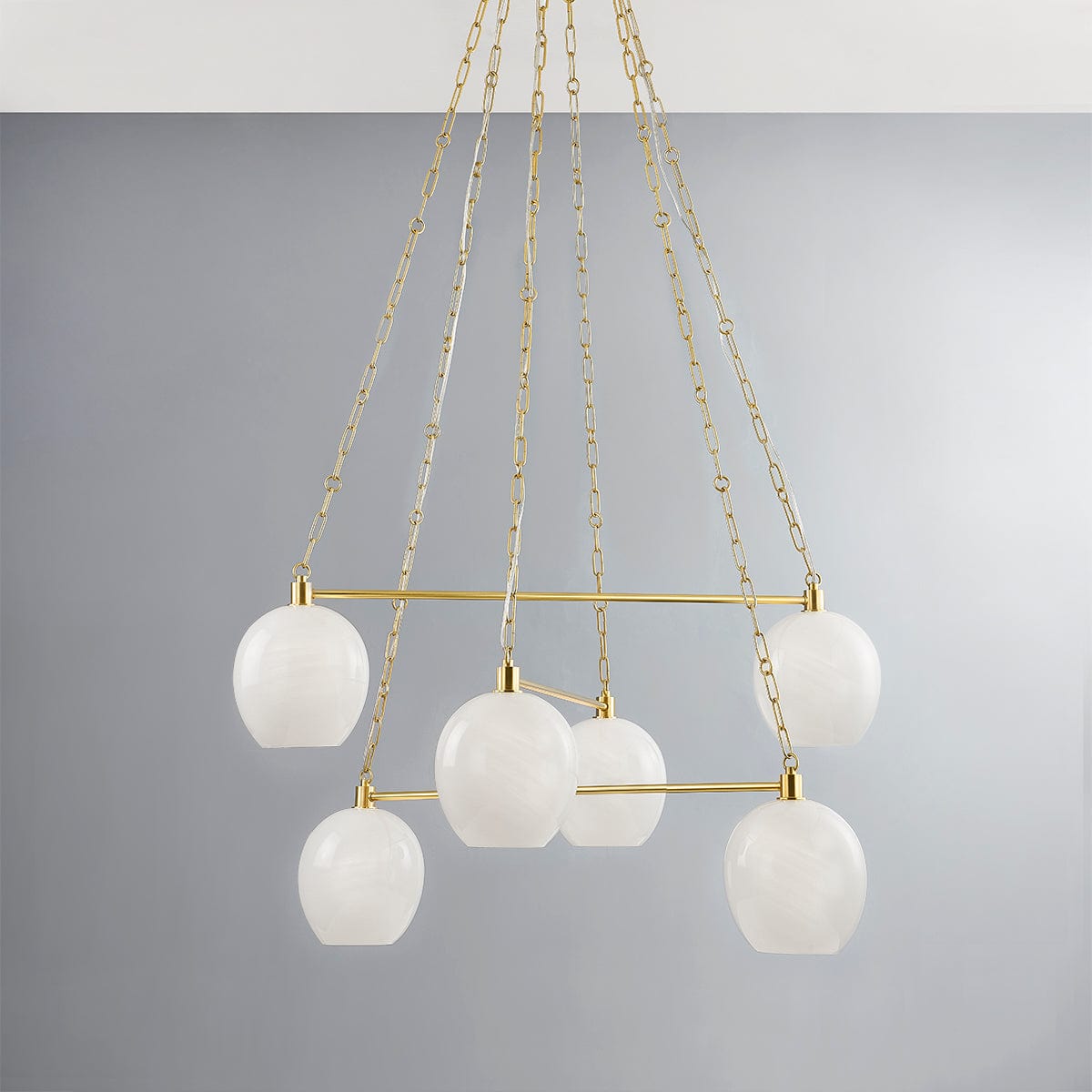 Hudson Valley Asbury Chandelier Lighting hudson-valley-4846-AGB