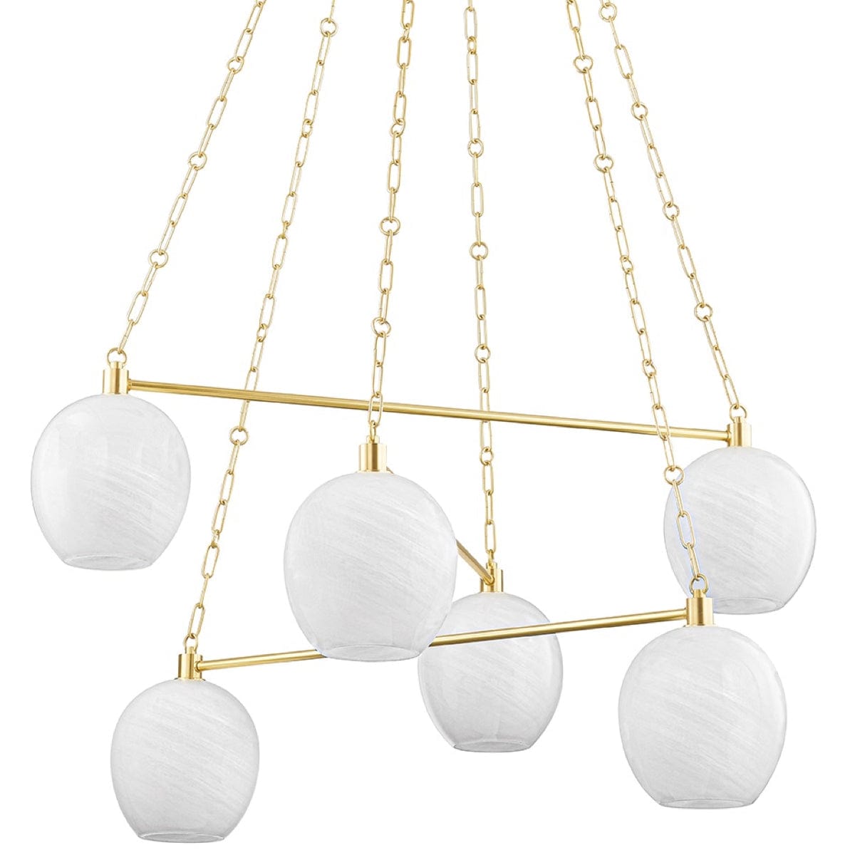 Hudson Valley Asbury Chandelier Lighting hudson-valley-4846-AGB