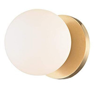 Hudson Valley Baird 1 Light Wall Sconce Lighting hudson-valley-9081-AGB 00806134782856