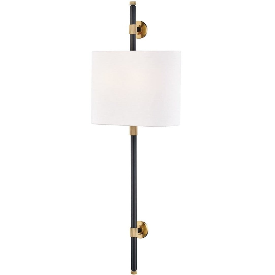 Hudson Valley Bowery Wall Sconce - Aged Old Bronze Lighting hudson-valley-3722-AOB 00806134883089